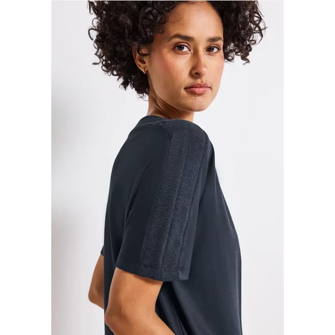 Shirt met gestructureerde kraag
