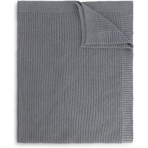 Sweet Petit Mini ledikantdeken Soft Blue Grey unisex