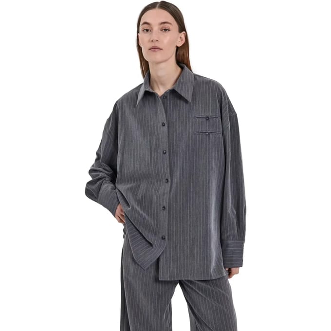 Vrouwenoverhemd Norr Neo pinstripe