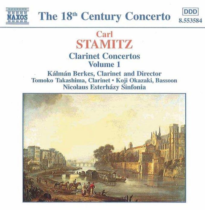 Kalman Berkes - Stamitz: Clarinet Concertos 1 (CD)