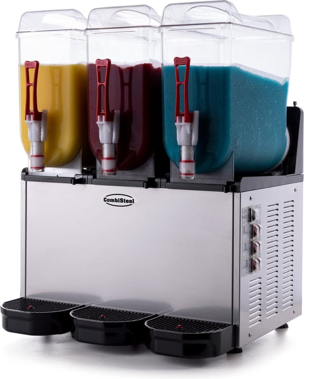 Professionele Combisteel Slush Machine | 3 x 12 liter | 7065.0010 | Horeca