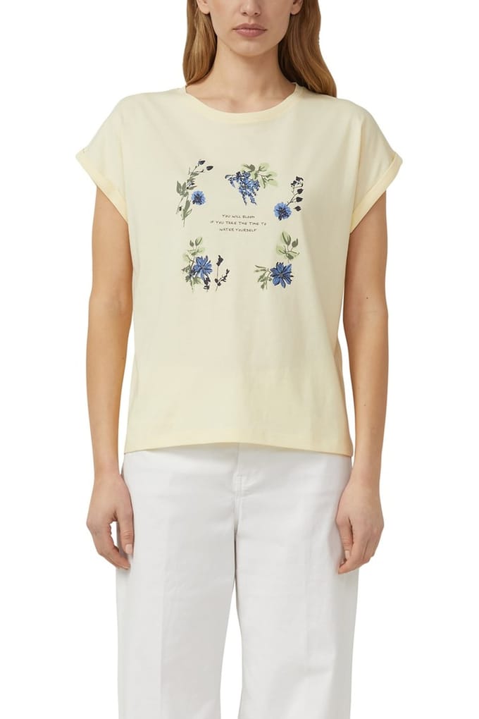 s.Oliver T-shirts Yellow Größe: 44 | Hemden Outlet | Damen | Gelb