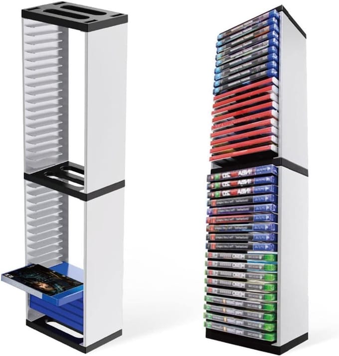 Opslagtoren voor Game Disks - 36 Slots - Universele Opslag PS5/PS4/Xbox One - Blu-Ray Disks