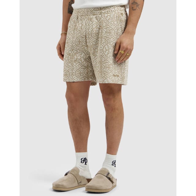 Pure Path Jacquard Pattern Shorts