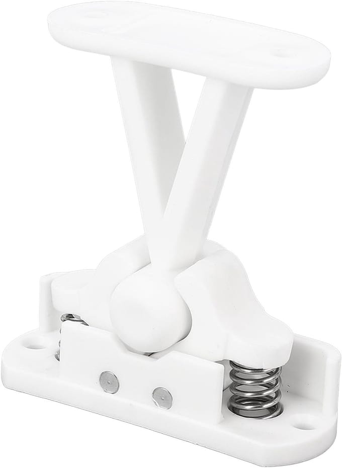 RV Deurhouder - Deurstopper Caravan - Deuren Open Houden - T-Type Stabiliteit - 2 Stuks - Wit