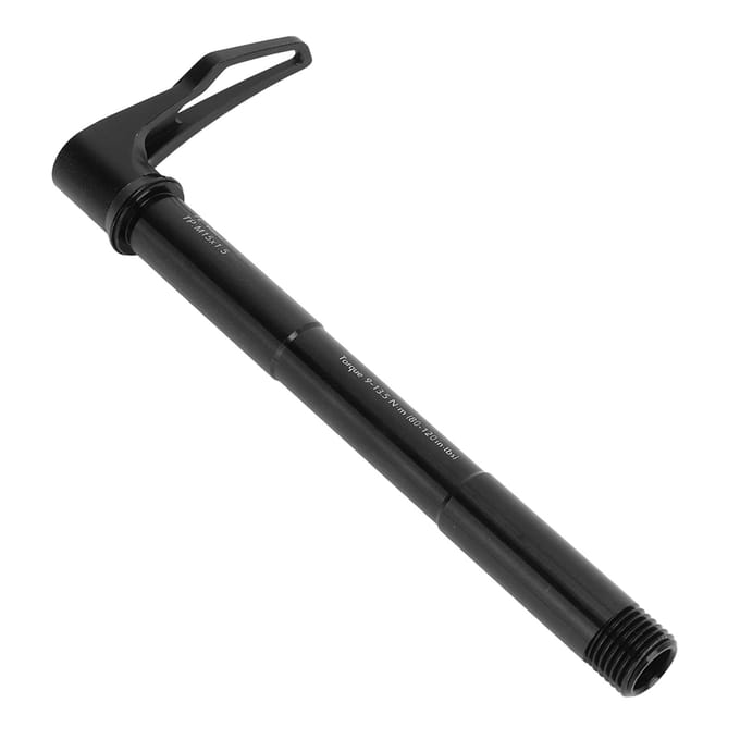 Fiets steekas snelspanner lichtgewicht aluminium voorvork snelspanner voor ROCKSHOXL:158 mm black