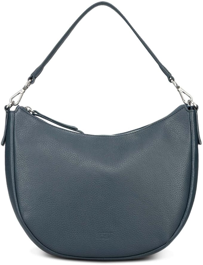 JOST Leren schoudertas Vika Hobo Bag Petrol