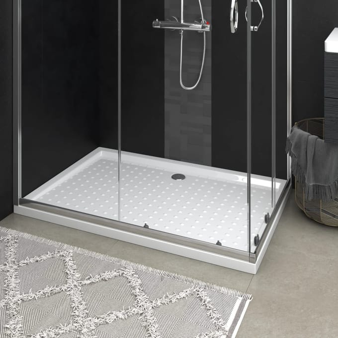 vidaXL - Douchebakken - 80 - x - 120 - x - 4 - cm - ABS