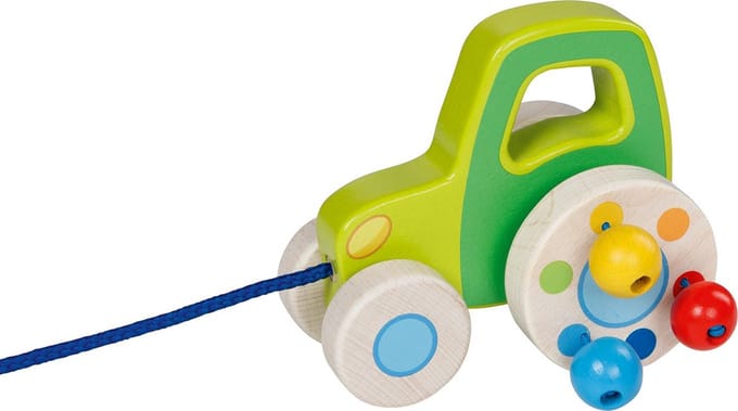 Goki Wooden Tractor Figure