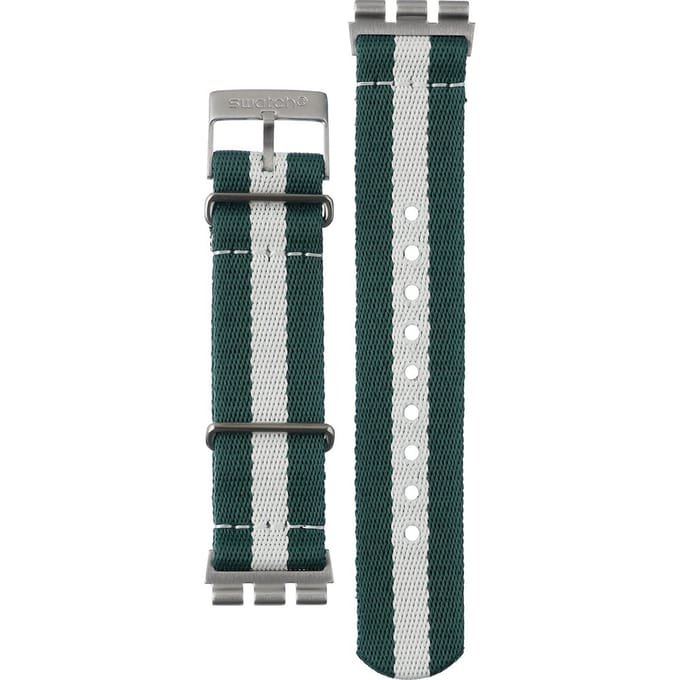 Swatch Irony - Skin Medium - SS07 ASS07S149 Casual Stripe Horlogeband