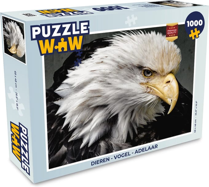 Puzzel Dieren - Vogel - Adelaar - Legpuzzel - Puzzel 1000 stukjes volwassenen