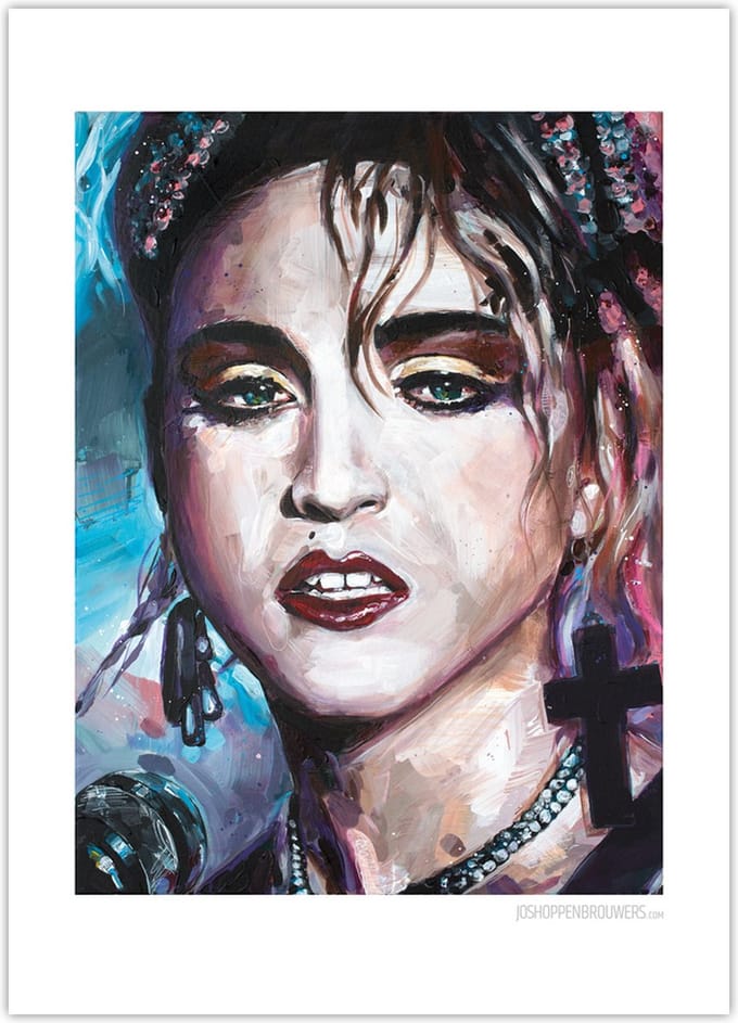 Madonna poster 50x70 cm