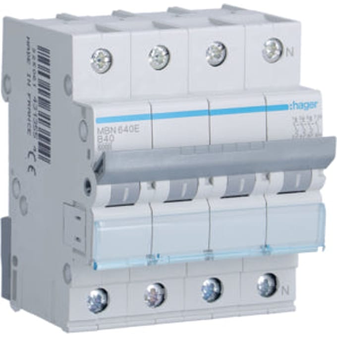 Hager MBN Stroomonderbreker - MBN640E - E2ZQ5