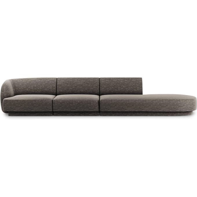 4-zitsbank Miley rechts-open chenille | Micadoni Limited Edition