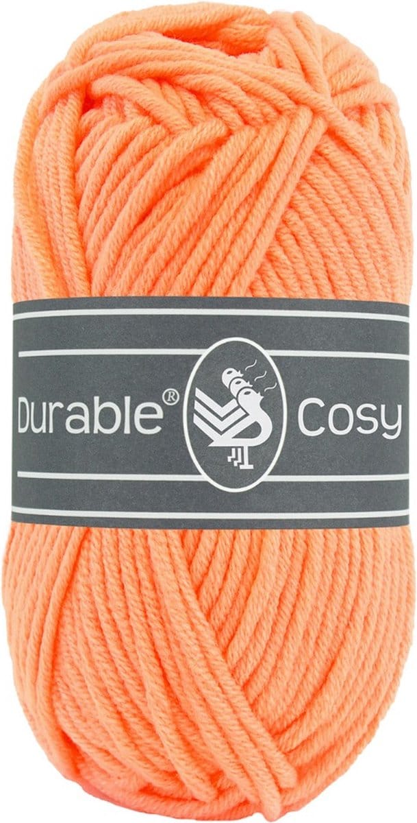Durable Cosy - 2197 Mandarin - Katoen/Acryl Garen