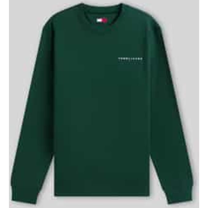 Regular Fit sweatshirt met kleine logo-opschrift