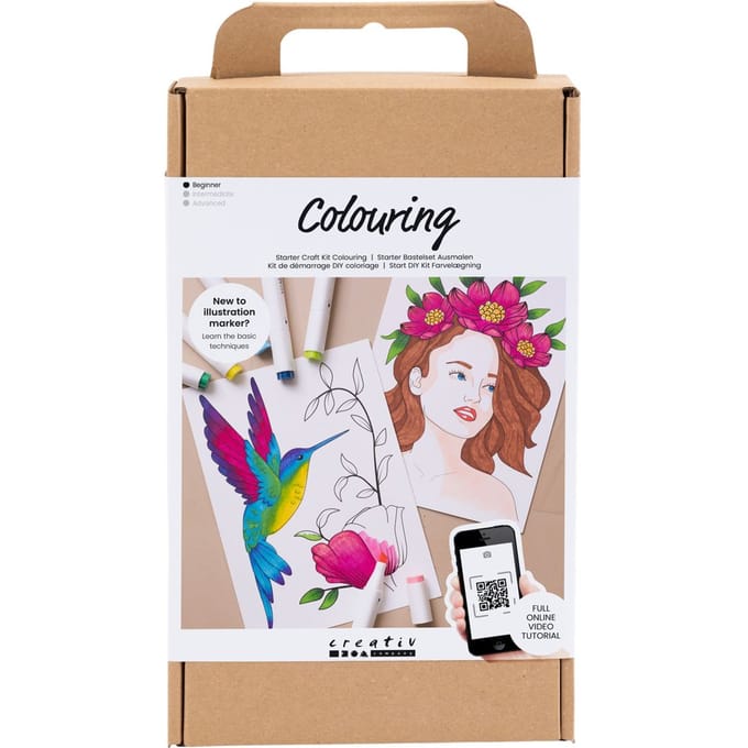 Starter set kleuren "Tekenmarkers"