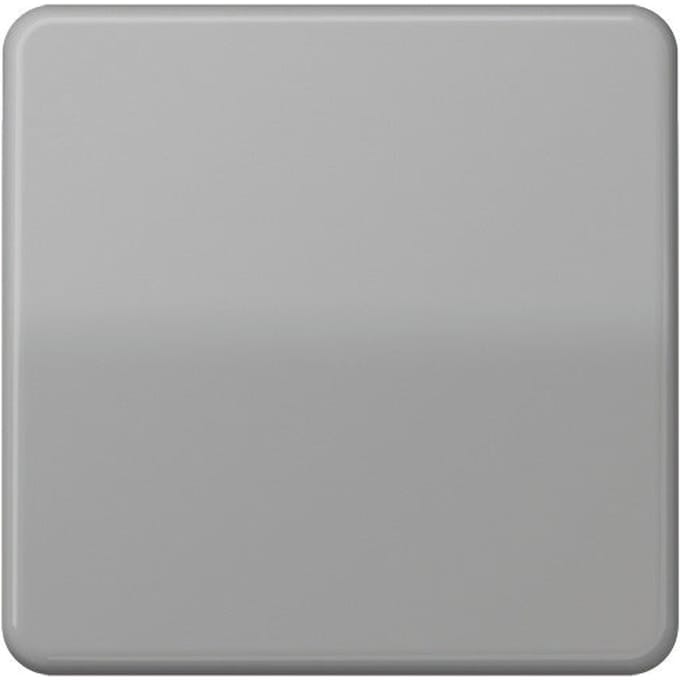Jung CD590GR Wisselschakelaar, Knop Afdekking 1-voudig Grijs 1 stuk(s)