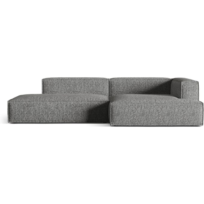 Hoekbank Nuria 4-zits rechts bouclé | Micadoni