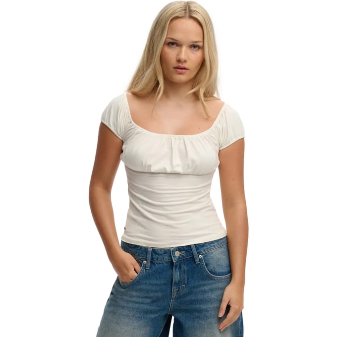 Dames-T-shirt Superdry Athletic Essentials