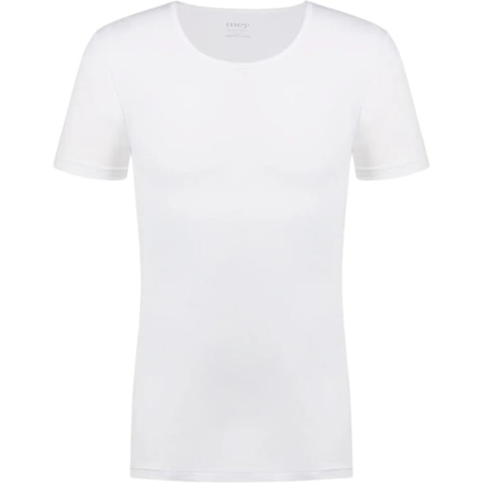 Mey Shirt 1/2 Arm T-shirts Wit 49002