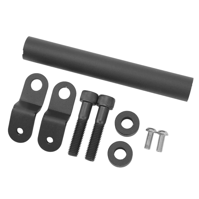 Support de téléphone pour moto Support de navigation GPS Adaptateur Support pour NINJA 1000 2011 à 2019 gray