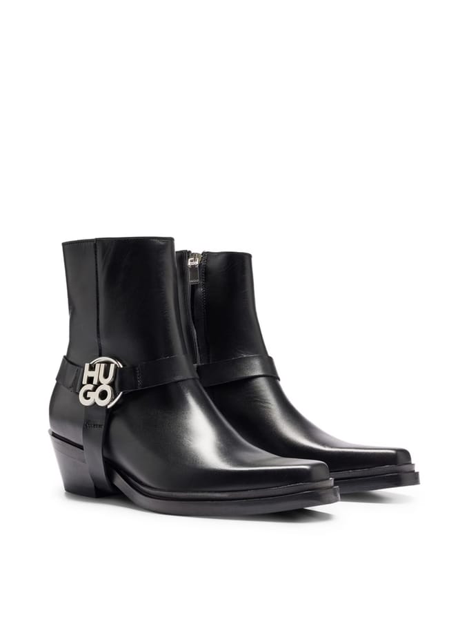 Kody Stacked-Logo Enkellaarsjes
