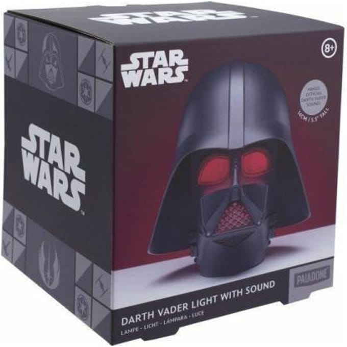 Star Wars Paladone Wars - Darth Vader Mask Light lamp met geluid 14cm Lampen