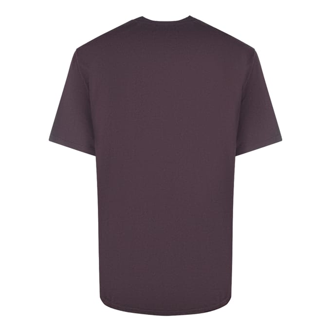 Bruin T-shirt met Amiri-printlogo