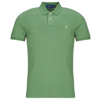 Polo Shirt Korte Mouw Polo Ralph Lauren POLO AJUSTE DROIT EN COTON BASIC MESH