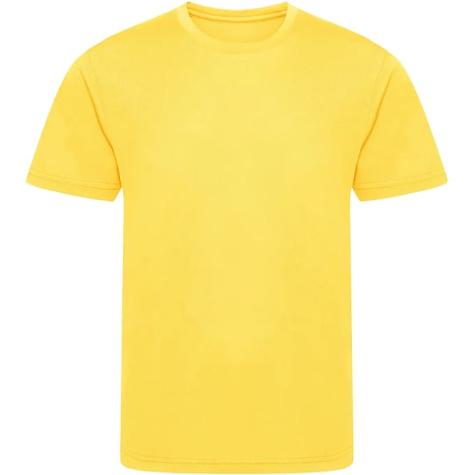 Sport T-shirt van gerecycled polyester voor kinderen Just Cool