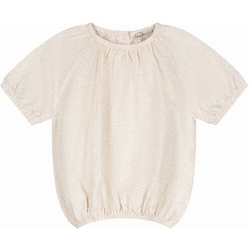 Sweet Petit peuter T-shirt Nina Light Beige Melange 122 dames