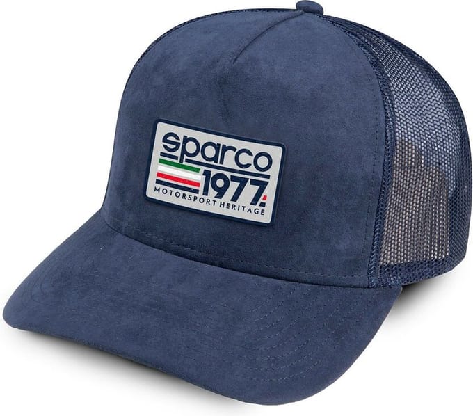 Sports Cap Sparco TRUCKER Navy Blue