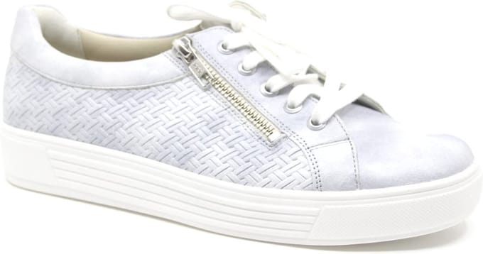 Solidus -Dames - blauw licht - sneakers - maat 42