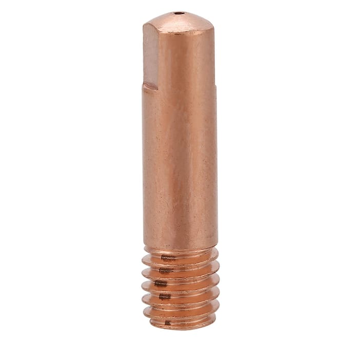 20 stuks koperen contacttip voor 15AK MIGMAG laspistool verbruiksartikelen (0,8 mm) wit