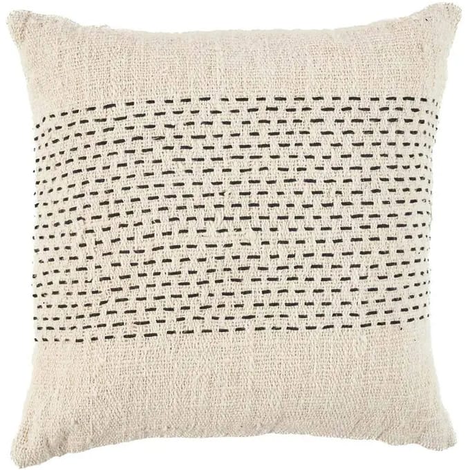 Safaary - The Misty Cushion Cover - Natural Black