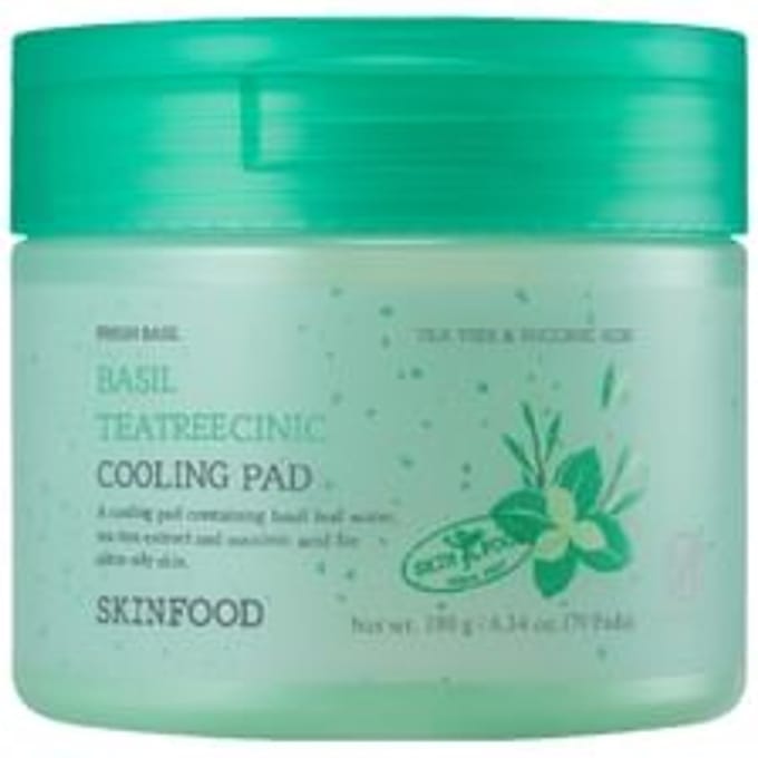 SKINFOOD - Basil Teatreecinic Cooling Pad 70 pads