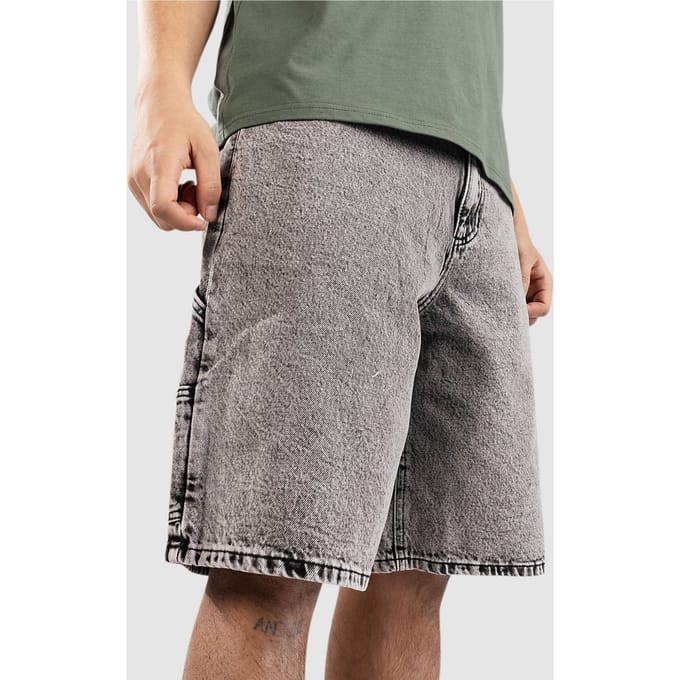 Adam Bomb Utility Jean Korte Broek grijs