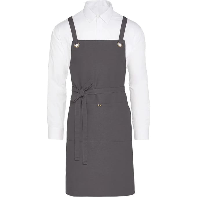 Vrouwen schort met bretels SG Accessories Bistro Provence