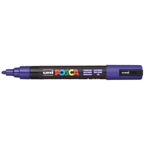 Verfstift - Pruisisch blauw - Waterbasis - Conische punt medium - 1 stuk