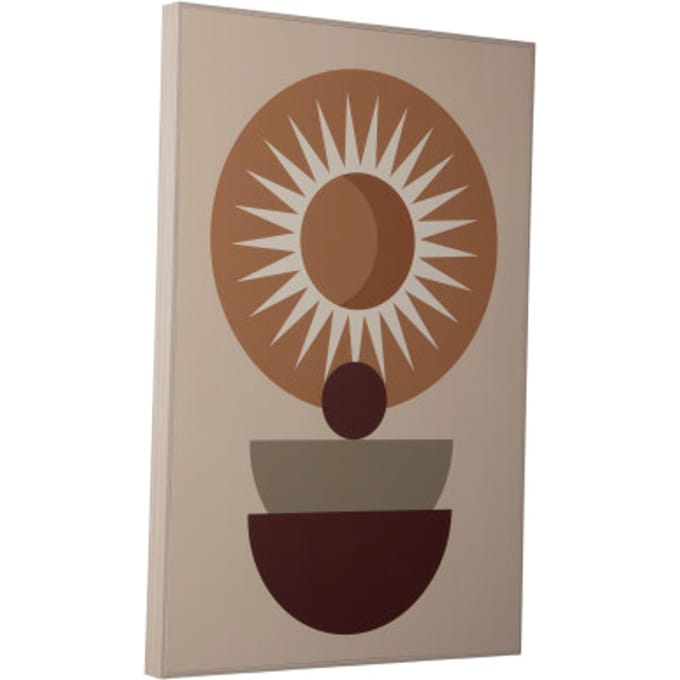 Present Time - Wall Art Abstracto Sol - Multikleur - 3x40x60 cm