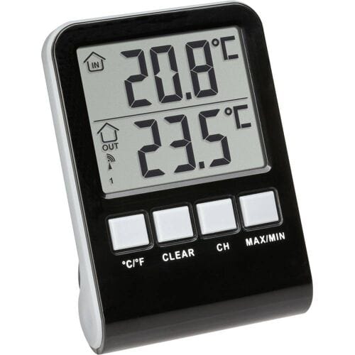 TFA Dostmann Palma 30.3067.10 Zwembadthermometer Zwart