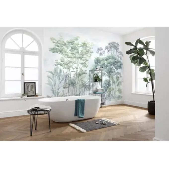Komar Fotobehang Pride Woods - Groen - 2,50m X 300cm