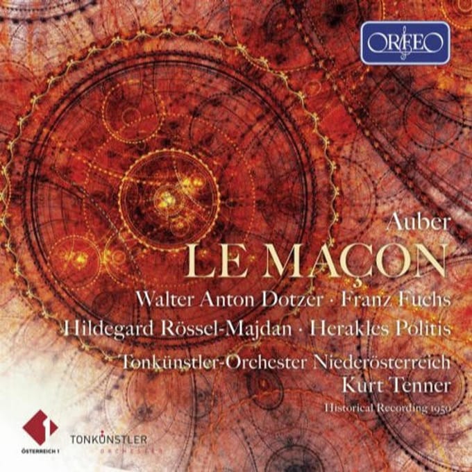 Tonkünstler-Orchester Niederösterreich, Kurt Tenner - Auber: Le Maçon (CD)