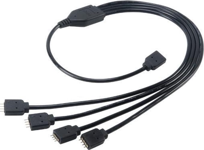 Akasa AK-CBLD04-50BK - RGB LED splitter - 50 cm