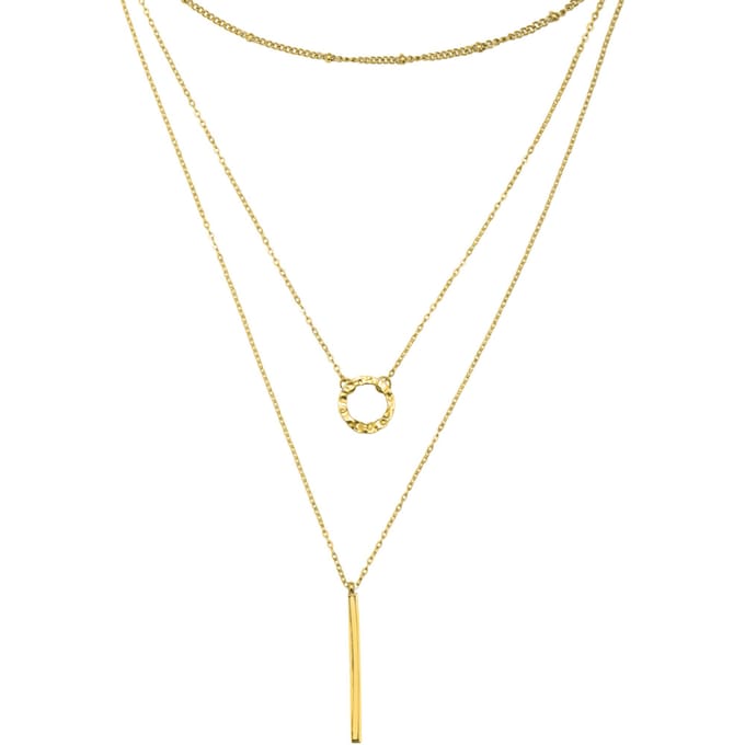 Luxenter Ketting met 18-karaats geelgouden afwerking - Rewary