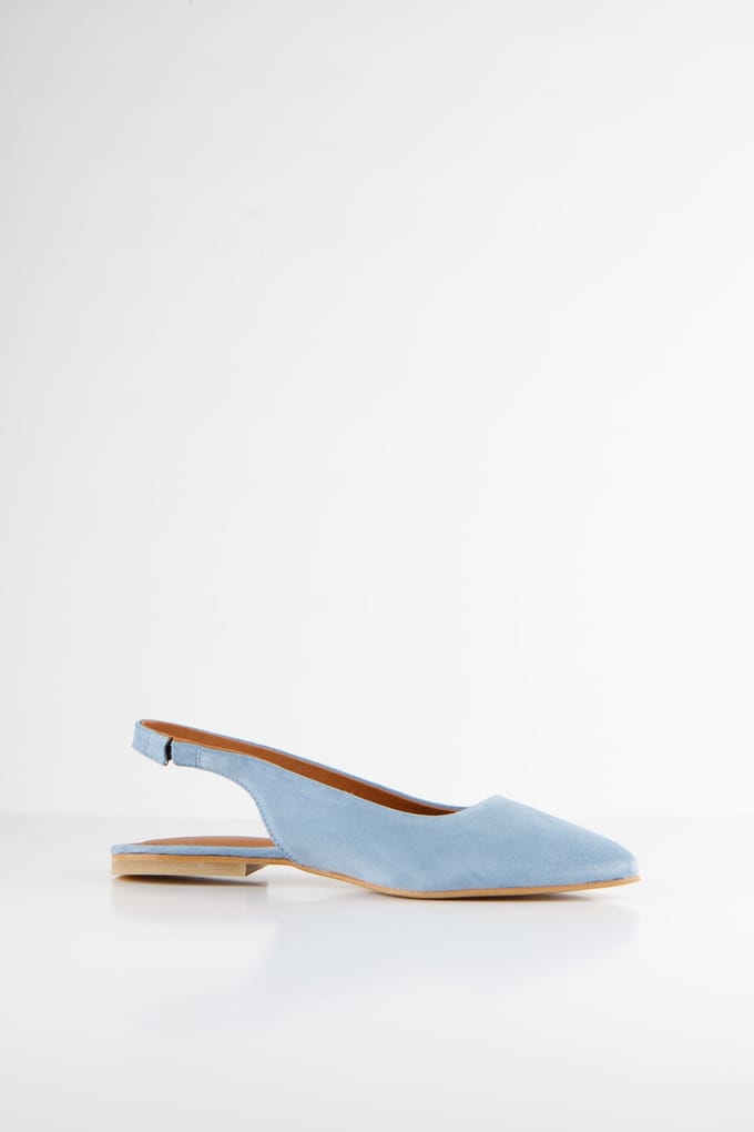 DWRS label Parma Loafer Lt. Blue Maat: 39 | Instappers Outlet | Dames | Blauw