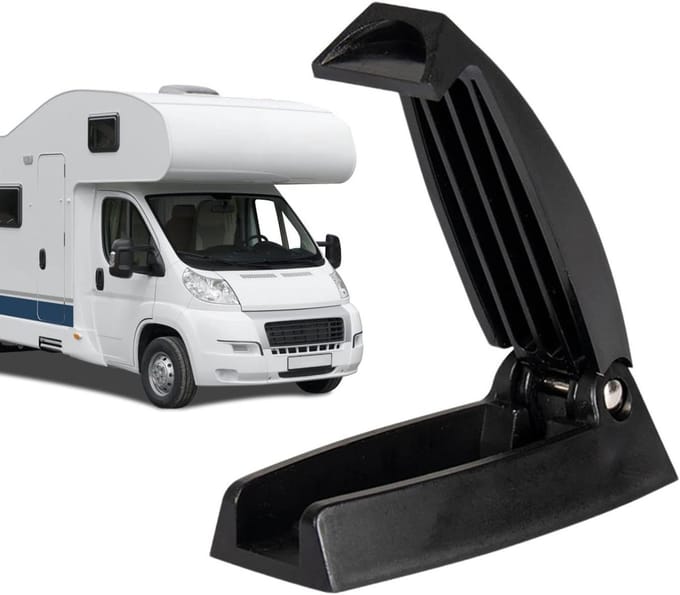 Deurhouder Vergrendeling - Caravan Deurvastzetter - Reizen en Kamperen - Stevige ABS Constructie - 10 x 8 x 3 cm