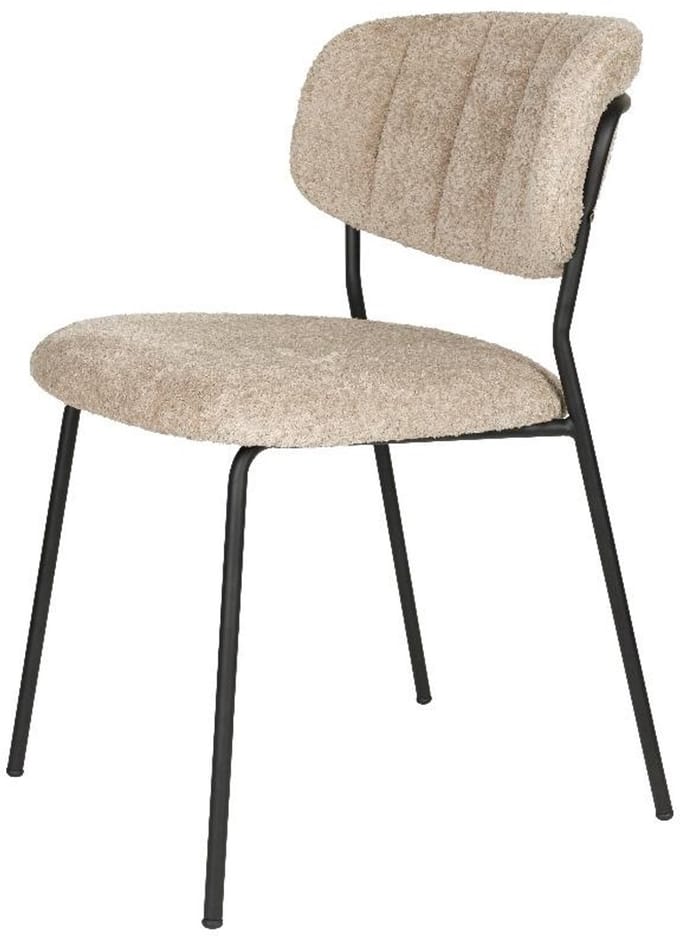 Puur - Victoria eetkamerstoel bouclé - beige