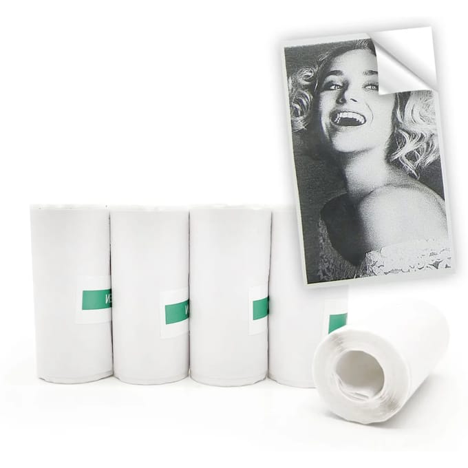 EASYPIX InstantFUN 5x Thermal Printing Sticker Rolls